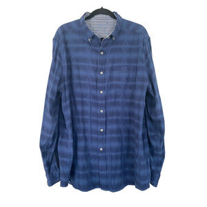 Southern Tide Whispering Pines Reversible Shirt Mens XL Aztec Gingham